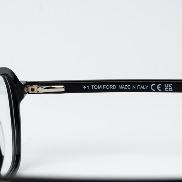 Tom Ford Men Eyeglasses Black Squared FT5837-B 001 NEW AUTHENTIC - Picture 6 of 9